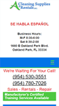 Mobile Screenshot of acleaningsuppliesbroward.com